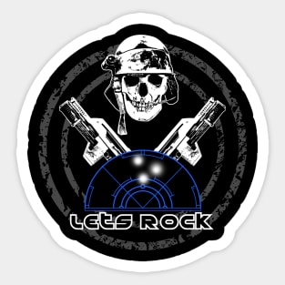 Lets Rock Sticker